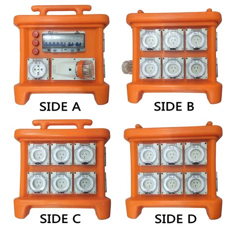 empty distribution box|portable power distribution box.